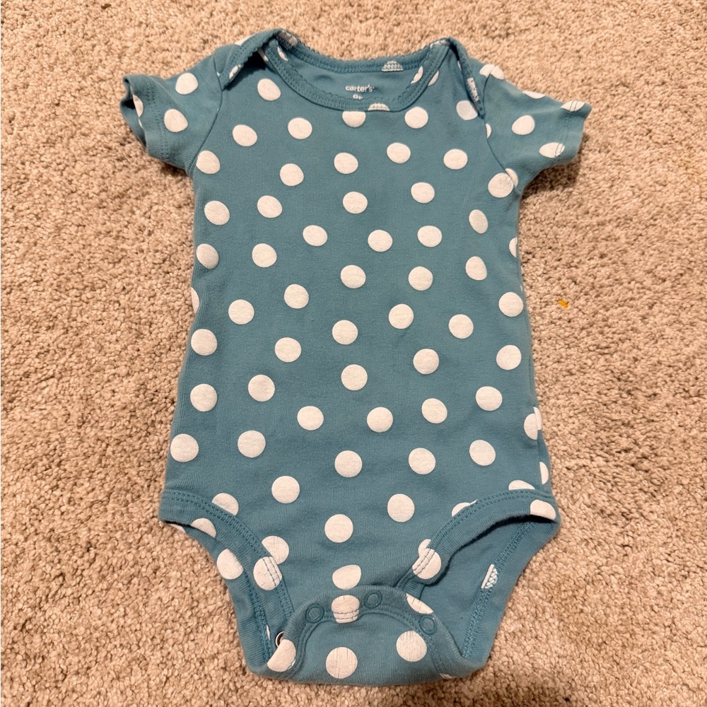 6M, 6-9M, 9M baby girl onesie bundle - Picture 2 of 10